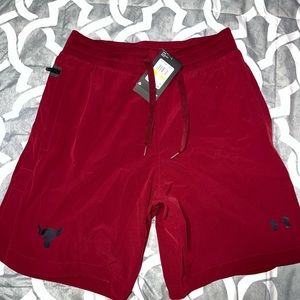 Under armour shorts the rock